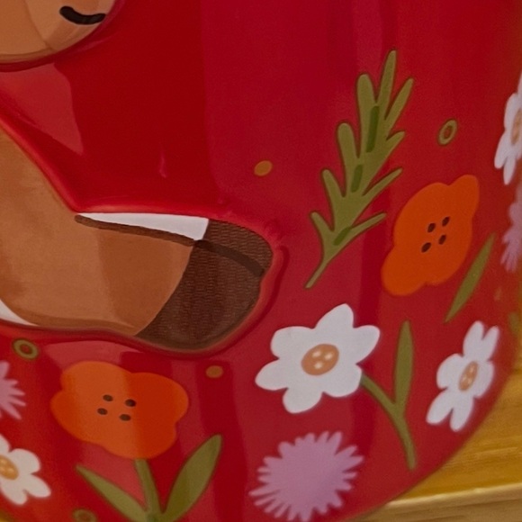 NEW STARBUCKS Red Horse Mug with Floral Design 2026